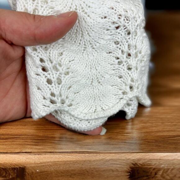 Lilly Pulitzer Women’s Small Everly White Short Sleeve Sweater Midi Dress - Picture 7 of 8